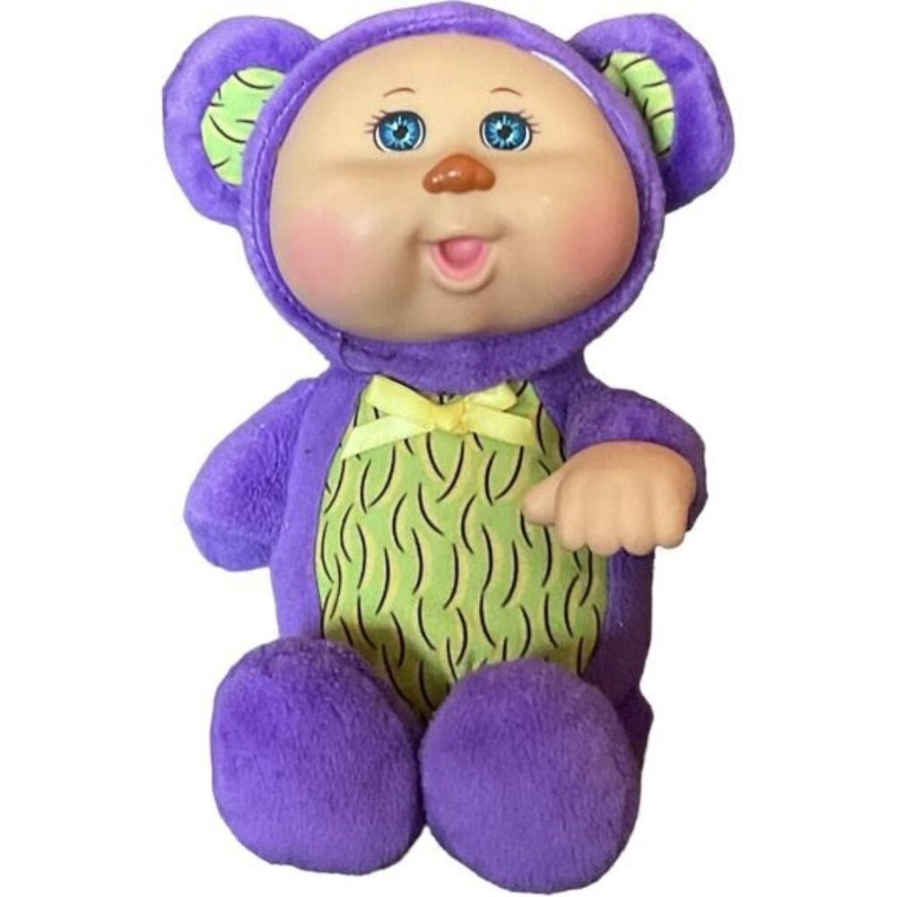 Cabbage Patch Kids 9" Cutie Space Friends Mercury Monkey Plush Doll Purple & Gre